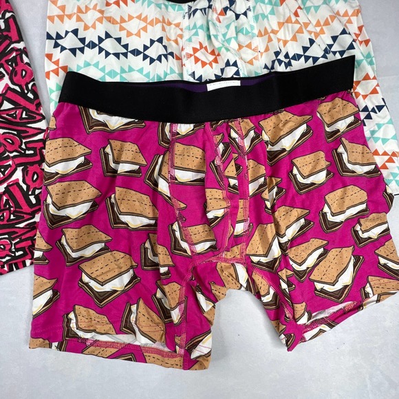 MeUndies Men's Assorted 5 Pack Boxer Brief Underwear's Size Medium - Picture 5 of 7